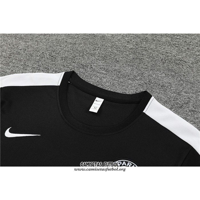 Chandal del Paris Saint-Germain Manga Corta 2023/2024 Negro - Pantalon Corto